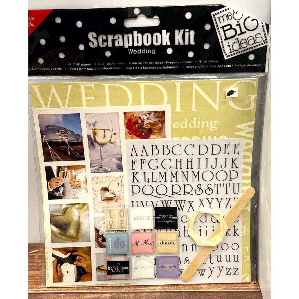 NEW Wedding Scrapbook Kit by Me & My Big Ideas PK-200